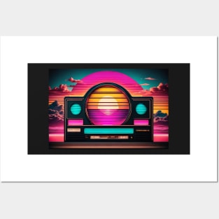 NEW RETRO PARADISE - 3 Posters and Art